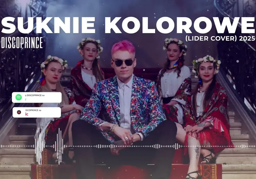 Wirują pary rozbawione jak kwiaty suknie kolorowe - magia tańca na balu